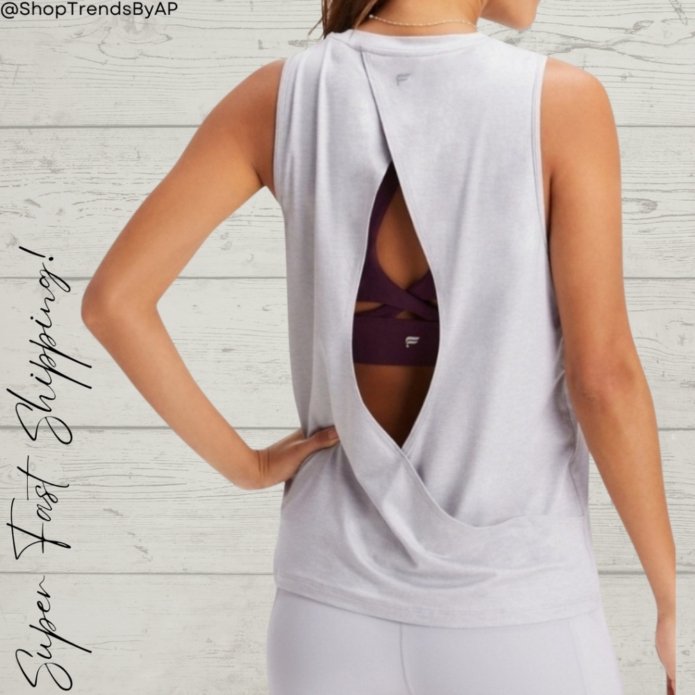 Fabletics Dry-Flex Open Back Tank